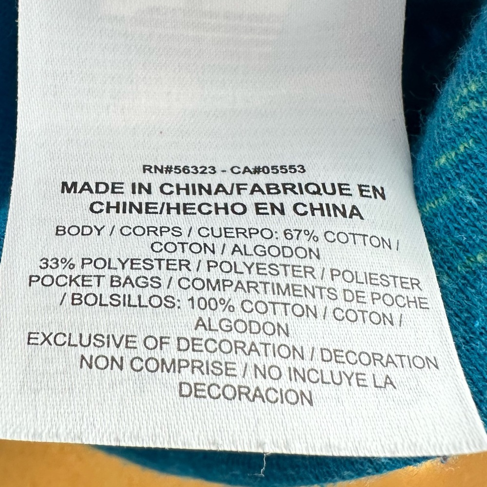 Nike Bright Blue Pullover Hoodie with White Accents - Picture 8 of 10